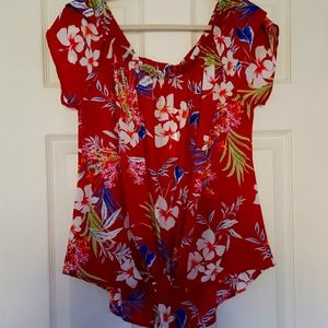 Off the shoulder blouse